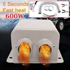12V Car Vehicle Heater 600W Ceramic Heating Fan Windshield Defroster Demister US