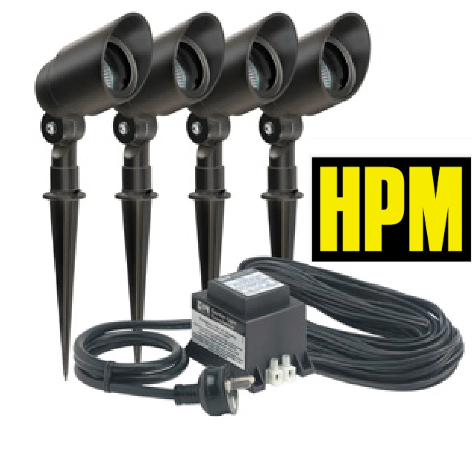 HPM 12V Garden Light (4 pack) 10W DIY Installation Kit IP67 RGLKMVBL4 9321001413523 | eBay