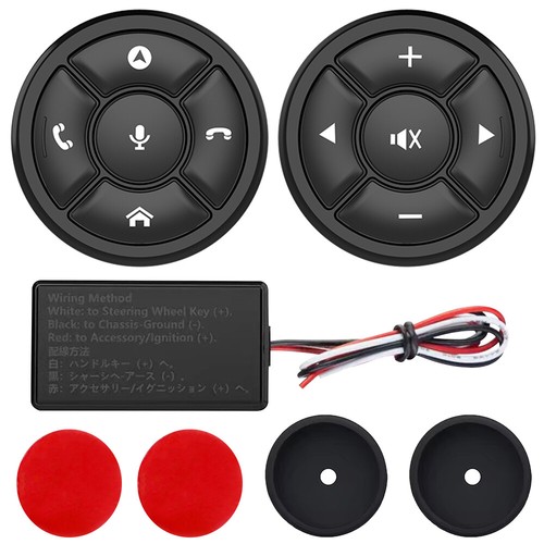 Wireless Car Steering Wheel Remote Control Button for Stereo DVD GPS Universal - Picture 2 of 12