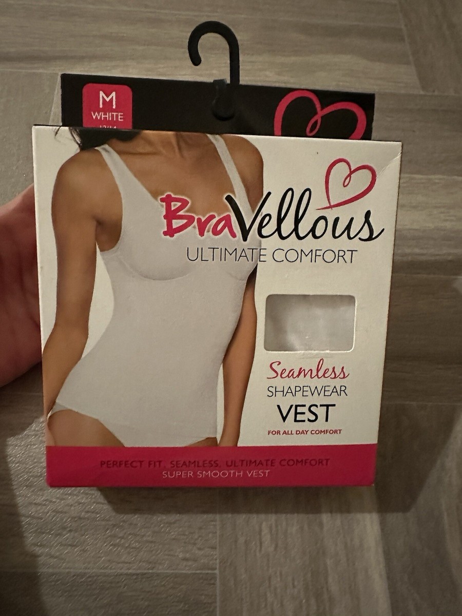 BraVellous ULTIMATE COMFORT Seamless SHAPEWEAR VEST, Medium New