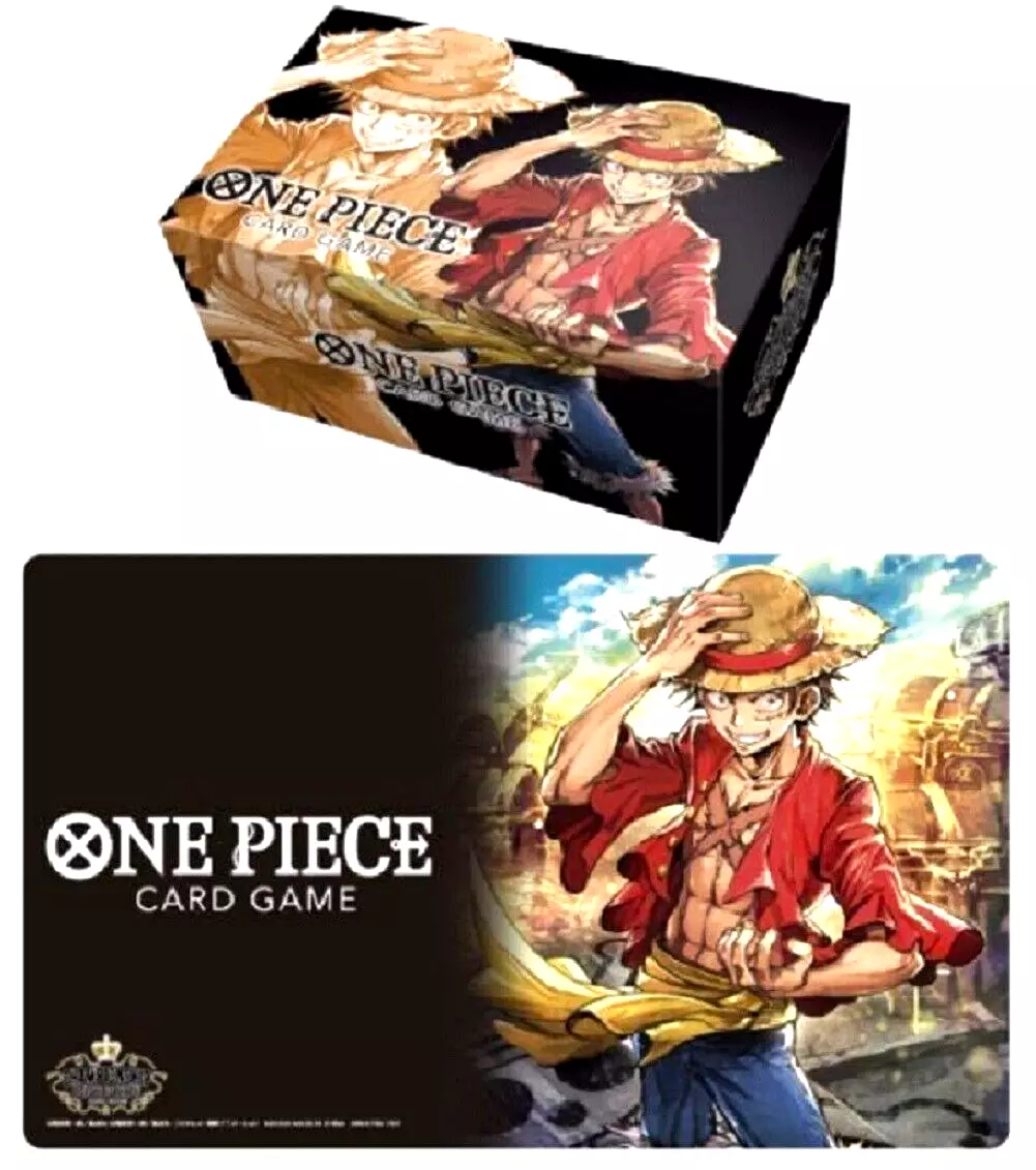 ONE PIECE CARD GAME Playmat and Storage Box Set -Monkey.D.Luffy-, ONE PIECE