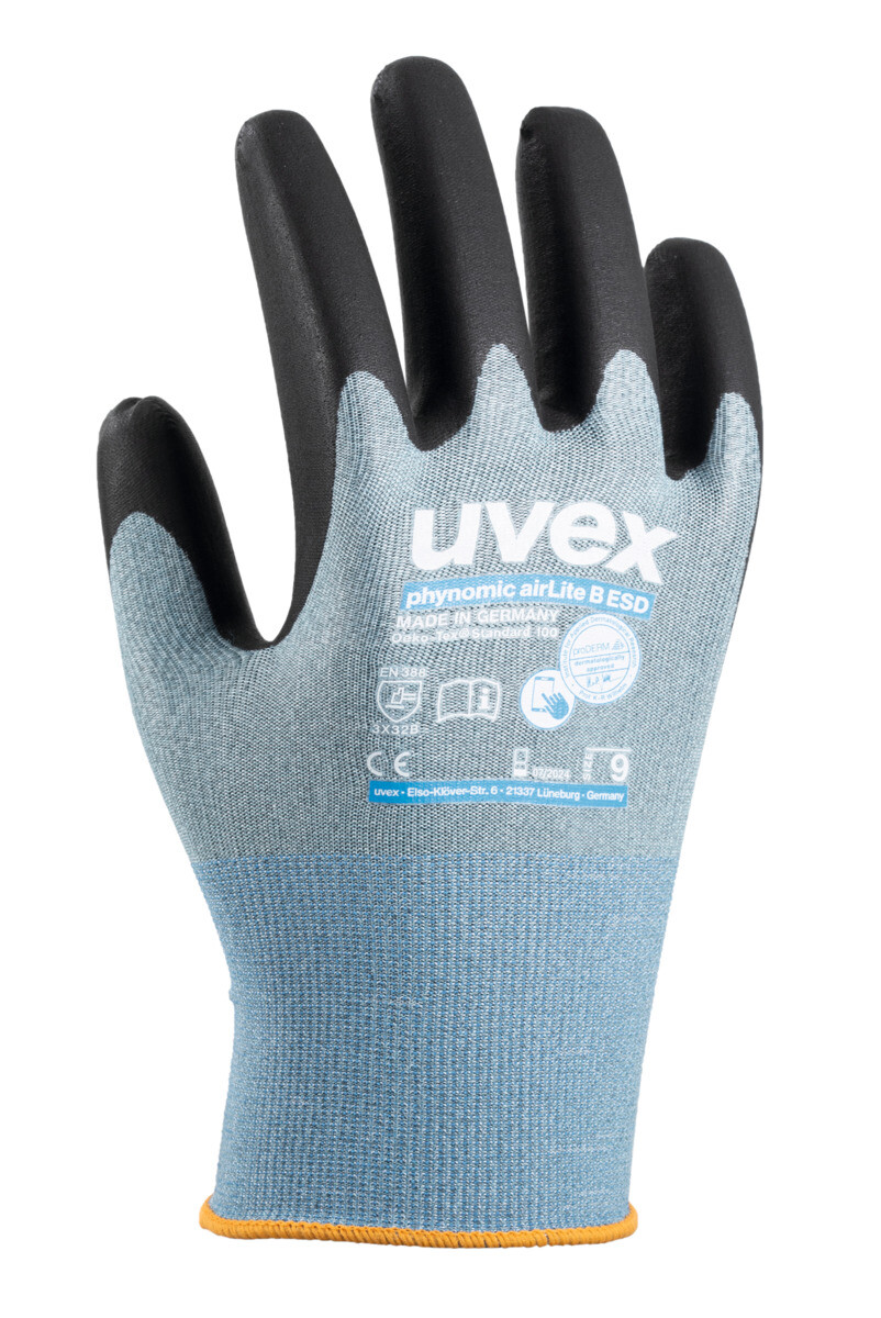 UVEX  - Paio di guanti uvex phynomic airLite B ESD