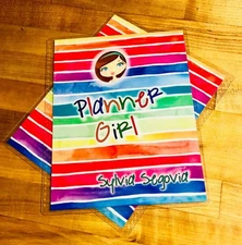 Planner Girl Front and Back Cover Set for use w/ Erin Condren Life Planner~