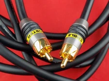 Monstervideo 2 Composite Video RCA Cable High Resolution Choose Length and Color