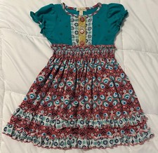 Matilda Jane Clover Dress Girls Friends Forever Floral Size 2
