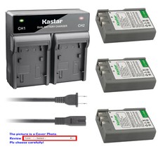 Kastar Battery AC Rapid Charger for EN-EL9a MH-23 Nikon D40X SLR Digital Camera