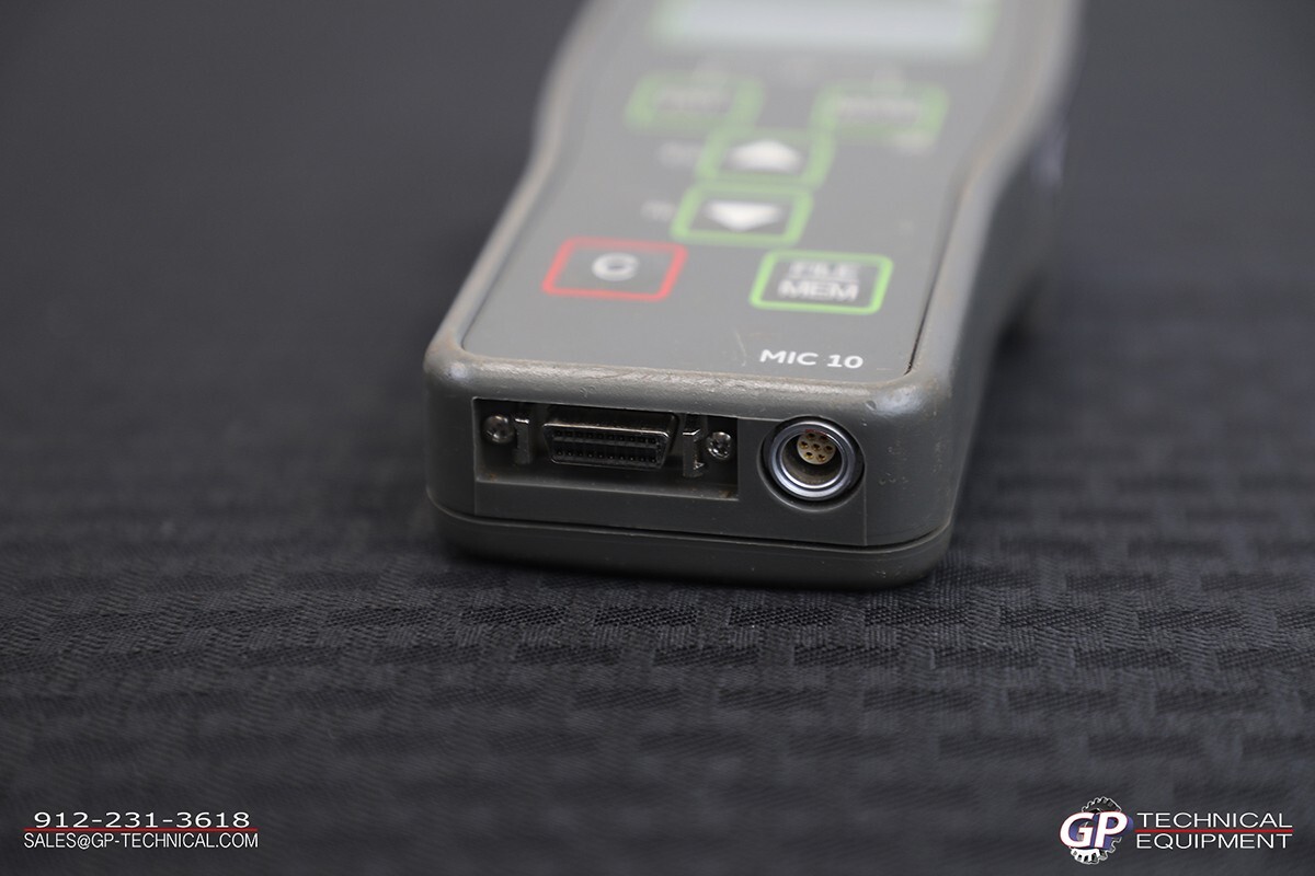 GE Inspection Technologies MIC 10 w/MIC 201 Probe Hardness Tester - Waygate NDT