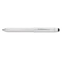 Cross Tech3+ Retractable Ballpoint Pen Chrome Barrel Black/red Ink Medium Point on sale Cross Tech3+ Retractable Ballpoint Pen Chrome Barrel Black/red Ink Medium Point on sale