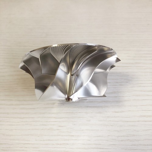 B03G reverse 62.00/82.00mm 7+7 blades performance turbo Billet compressor wheel - Picture 6 of 7