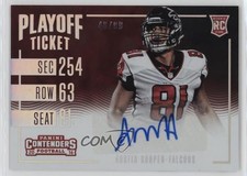 2016 Panini Contenders Playoff Ticket /99 Austin Hooper #268 Auto 1n6v