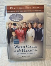 When Calls The Heart Complete Season 5 Collectors Edition Very Good 10 DVD Set
