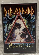 Def Leppard Hysteria Audio Cassette Tape 1987 Rock, Hard Rock, Rock  Pop Genre