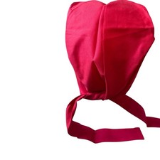 Solid Red Surgical scrub cap