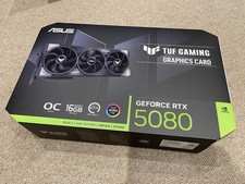 SEALED ASUS GeForce RTX 5080 TUF Gaming OC 16GB GDDR7 Graphics Card NEW