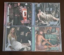 Taylor Swift Life Of A Showgirl Limited Bonus Acoustic CD Set Of 4 New In Hand