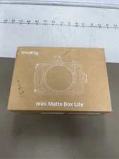 SmallRig Mini Matte Box Lite, DSLR Matte Box with Carbon Fiber Top Flag, with Le