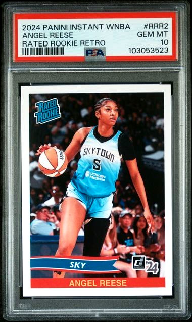 2024 Panini Instant WNBA Rated Rookie Retro #RRR2 Angel Reese PSA 10 RC DPOY