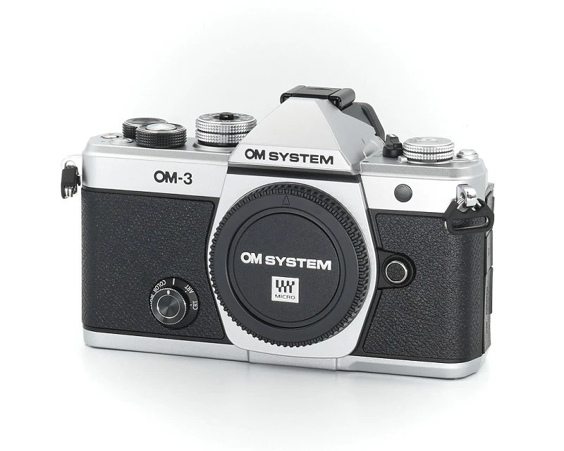 OM SYSTEM OM-3 Gehäuse silber wie neu, nur ca. 2800 Auslösungen #48497*, Foto 2 von 3