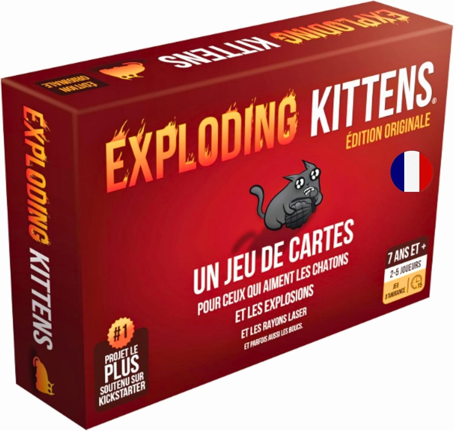 Fini les Soirees Ennuyeuses grace au Jeu de Cartes dAmbiance Hilarant Exploding Kittens