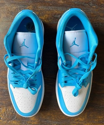 Nike Air Jordan 1 Low White Gum Dark Powder Blue DC0774-104