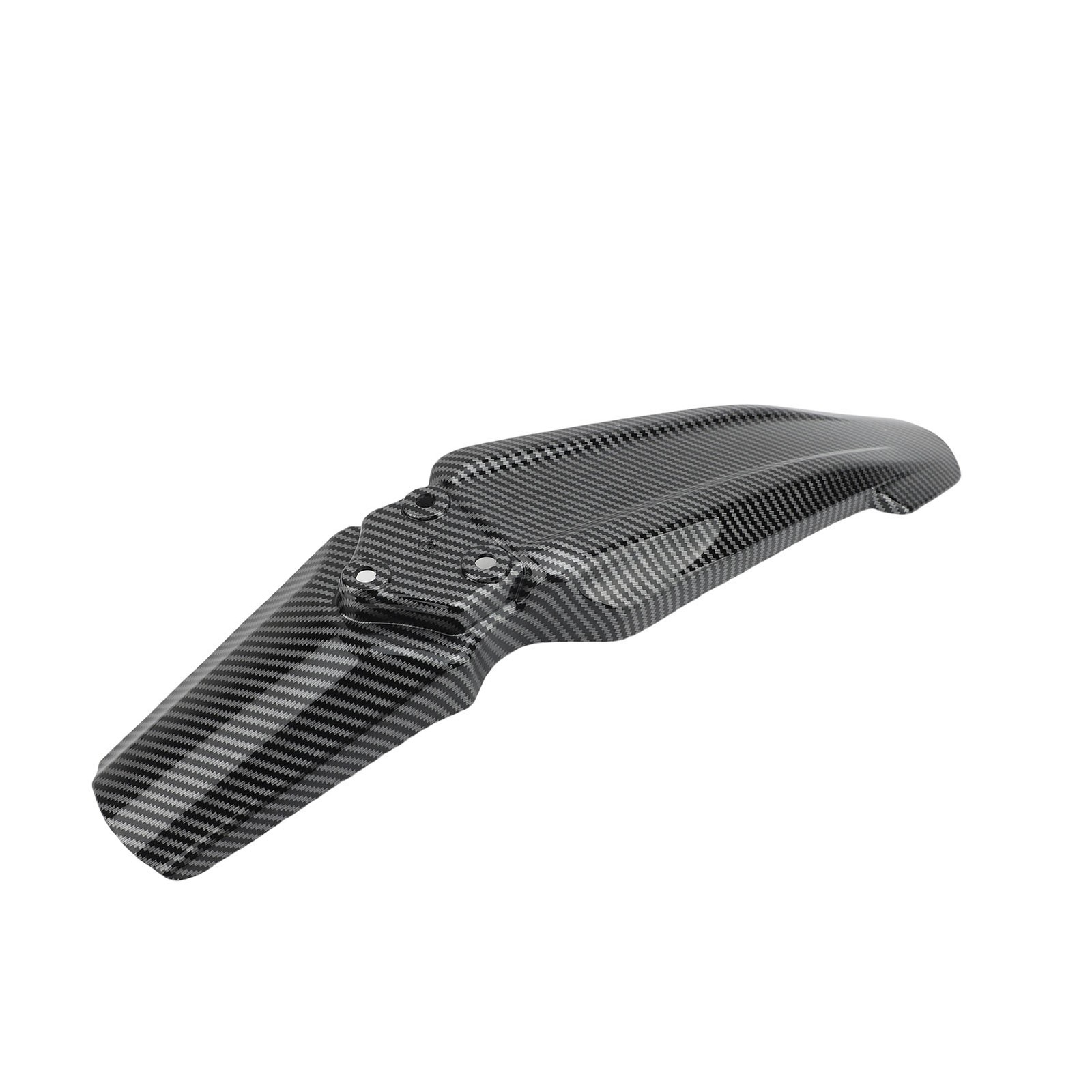 Motorcycle Front Wheel Mud Guard Carbon Fiber Pattern Protective Splash Proof