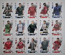 30% OFF! 2025-26 Match Attax UEFA Individual Cards #1 to #99 (English Teams)