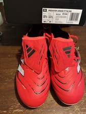 adidas PREDATOR LEAGUE FT FG/MG Pure Victory Pack Soccer Cleats Men's Size 10.5