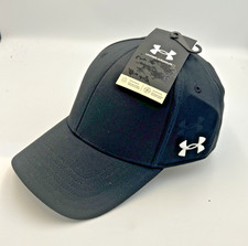 Under Armour Mens UA Blitzing Blank Stretch Fit Cap Curved Flex Athletic Hat NEW
