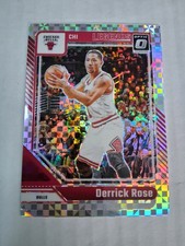 2024-25 Panini Donruss Optic - Legends Derrick Rose #233 Checkerboard Prizm