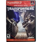 Transformers The Game Greatest Hits - Sony Playstation 2 PS2 Tested 1Y Guarantee