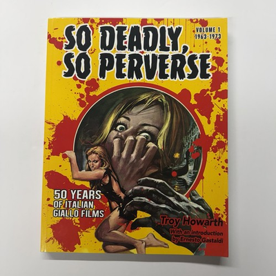 #ad #ad So Deadly So Perverse Vol 1 Giallo Book Troy Howarth Argento Bava Horror $54.95