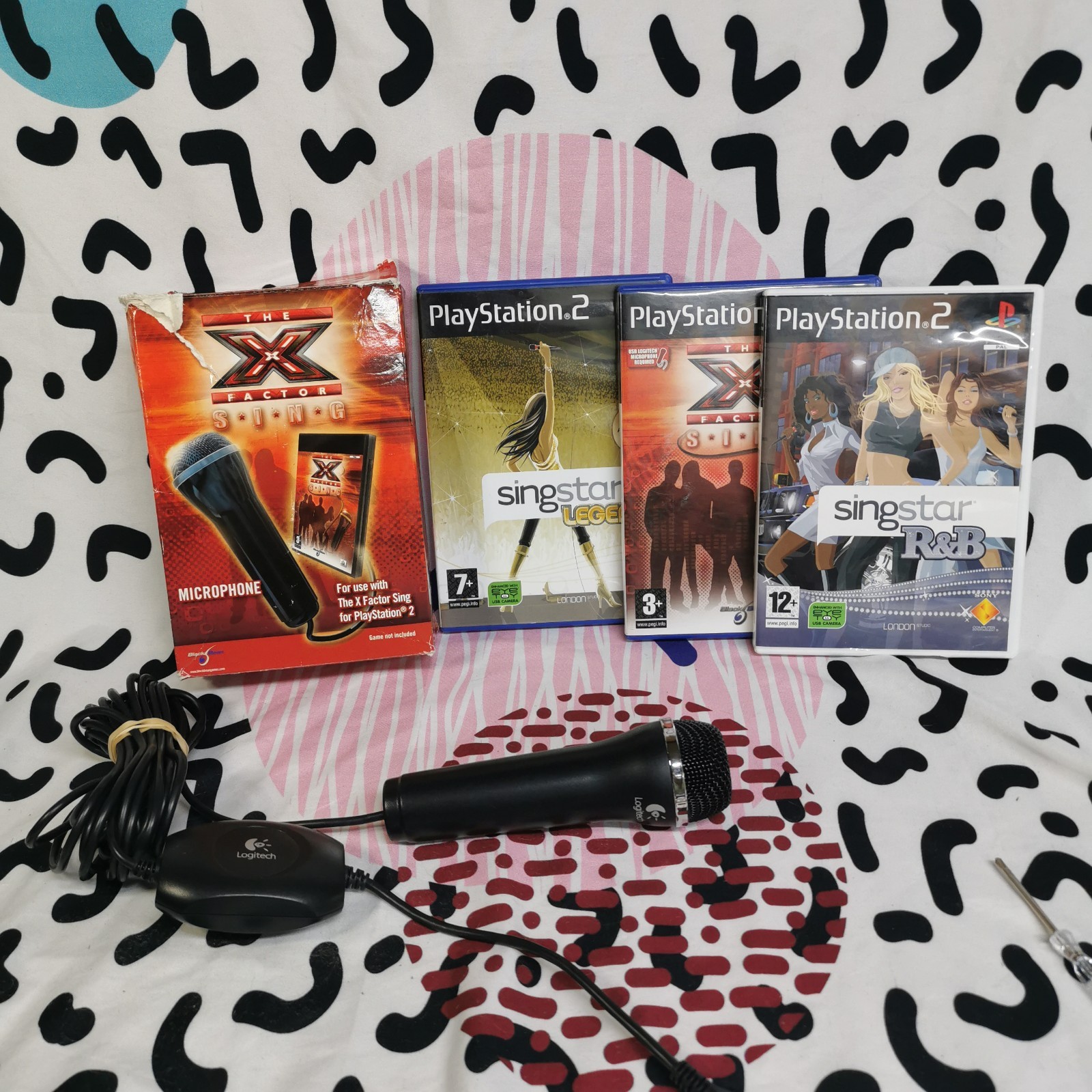 The X Factor: Sing (PS2) PEGI 3+ Rhythm: Sing  + 2 Singstar Games Legends