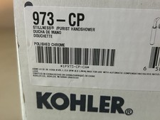 KOHLER 973-CP Stillness/Purist 4 Function HANDSHOWER 2 1/2 GPM POLISHED CHROME
