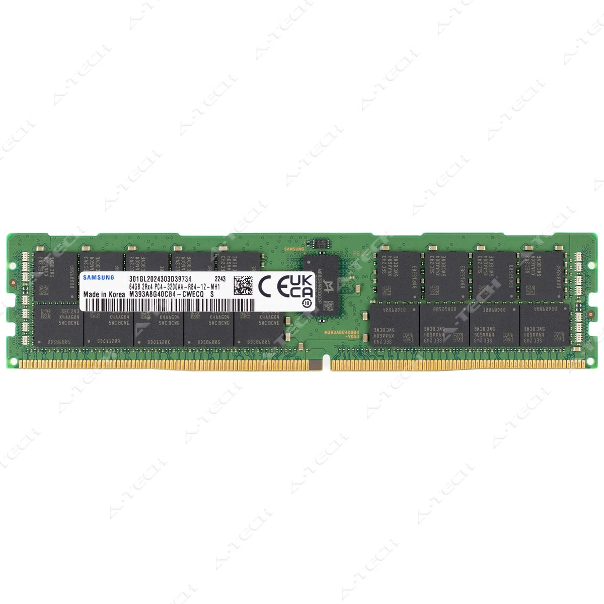 64 GB Capacity per Module DDR4 SDRAM RDIMM Computer Memory (RAM