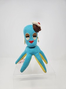 Dream Pets MIMI OCTOPUS Dakin Blue Reissue 2004 Blue Plush Sea Creature