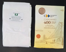 California Design Den Queen Cotton Sateen Weave Pillowcase Set White Read