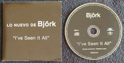BJORK ''  I'VE SEEN IT ALL  ''  SPAIN CD SINGLE PROMO 2000