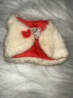 Vtg Barbie #1482 Variation Fleece Vest Red Lining Important Investment Outfit