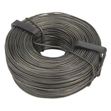 Manufacturer Varies 16 Gauge Rebar Tie Wire, 96 ft L, Bare Wire, Steel, 2 Wraps