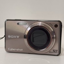 Sony Cybershot DSC-W290 12.1 Compact Digital Camera TESTED working READ