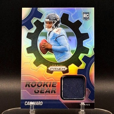 2025 Panini Prizm Cam Ward RC Rookie Gear Jersey Patch #RGR-CWD Titans Rookie