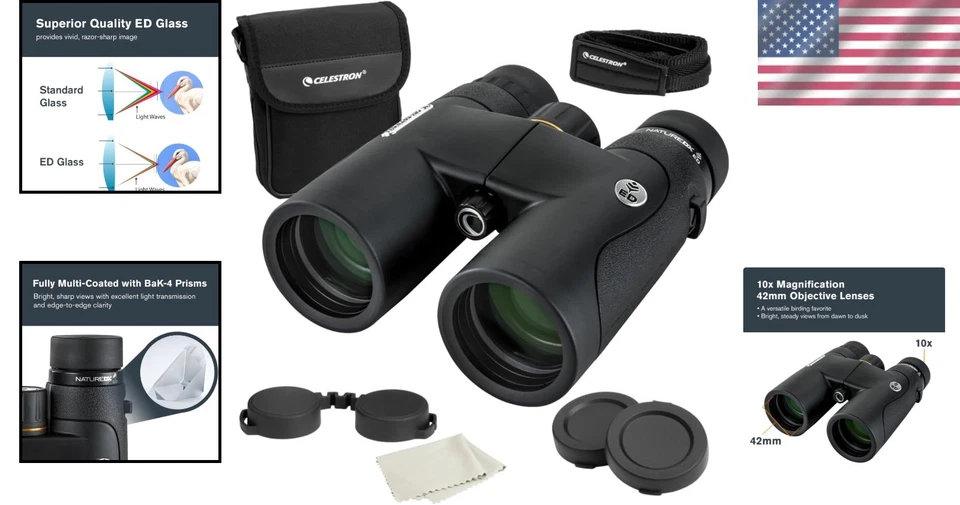 High-Resolution Nature DX Birding Binoculars - Image 2 of 4