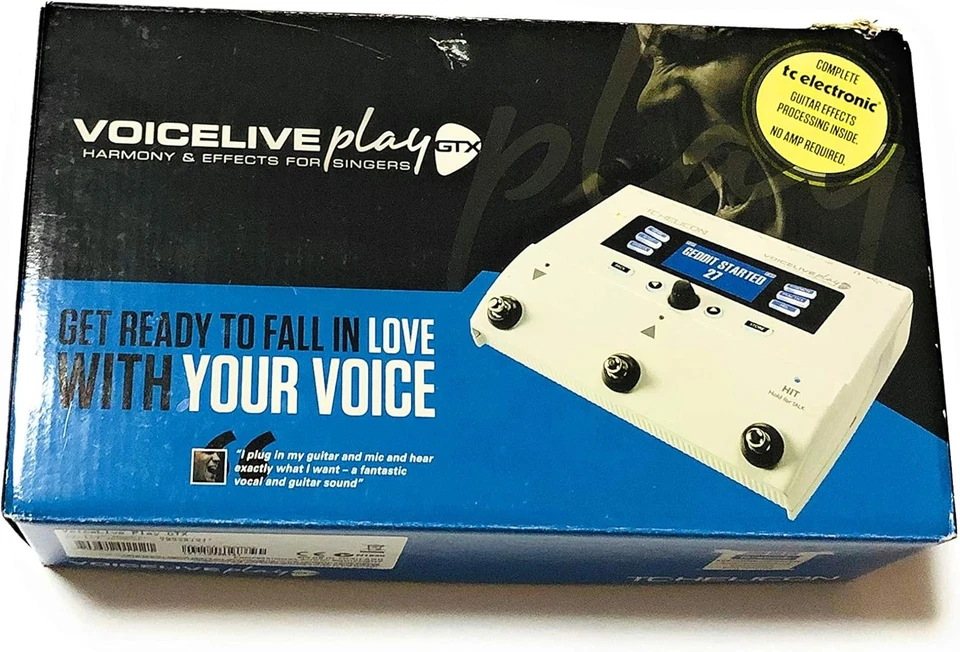Used TC-Helicon VoiceLive Play GTX Effect Processor Vocal and Guitar VGC Tested - Image 2 of 4