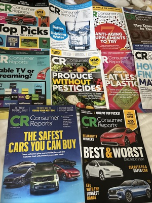 #ad Consumer Reports Magazines 2024 All Issues $25.00