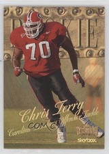 1999 Skybox Metal Universe PMG /50 Chris Terry #223 Rookie RC