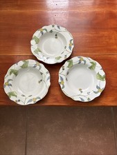 Juego de 3-8 1/2" de sopa/pasta/ensaladera de porcelana vitrificada Cuisinart "NOELIA"