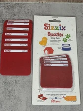 Sizzix Sizzlets Animal Themed Dies Set of 11 Puppy Gorilla Gecko Ladybug Lion