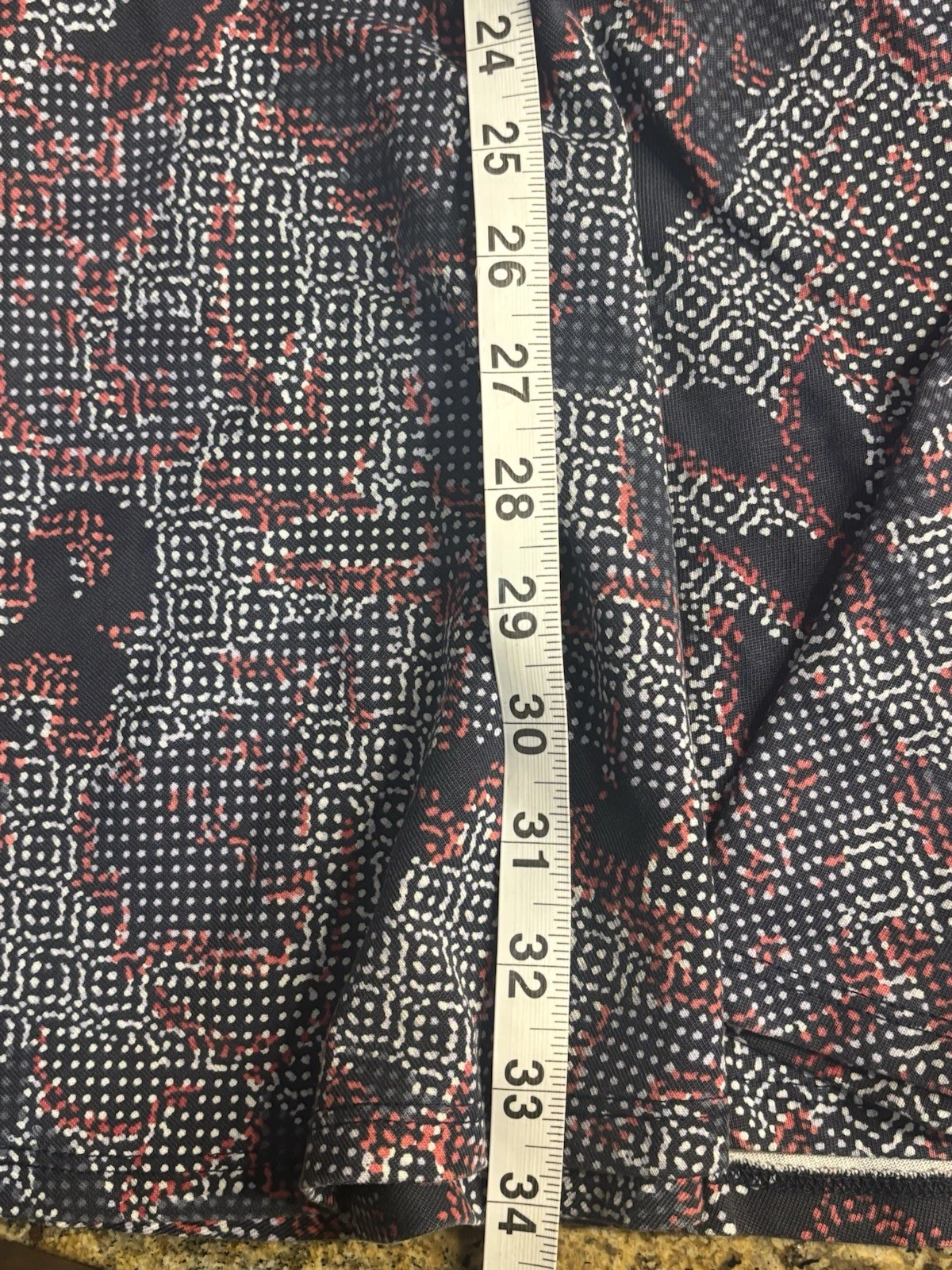 Abito Tory Burch Dahlia taglia S blu navy floreale manica lunga vita bassa cotone pima