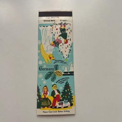 Miller & Holmes Inc. M & H Gas Germany Vintage Matchbook Cover SMB34-6
