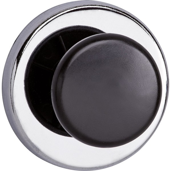 Maul Kraftmagnet (Ø X H) 67 Mm X 33 Mm Rund, Mit Griffknopf Silber, Schwarz ...-image